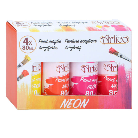 Acrylverf Neon, 4dlg.