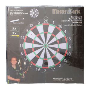 Master darts dartboard set met scorebord