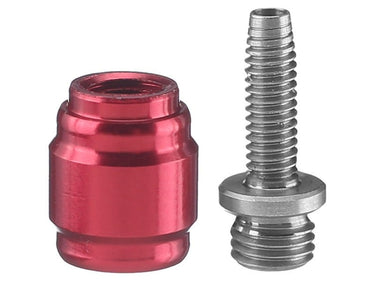 Sram leidingdeel aansluitset pin en olive rood (1set)