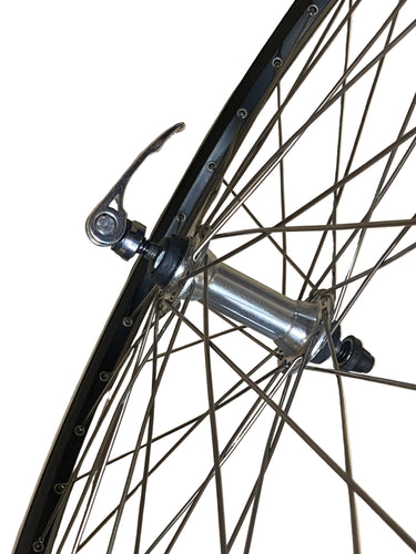 Rodi voorwiel 26 - 559x19 iid skorpion alu. zwart fm21 qr sp.14 rvs