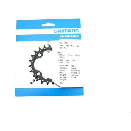 Shimano Kettingblad SLX LX 22T 9 10v