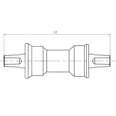 M-Wave Trapas Reparatieset Staal 127Mm