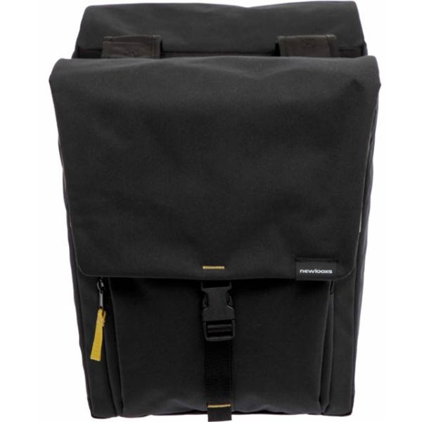 Afbeelding laden in galerijviewer, Burgers - new looxs tas new looxs tulum double | zwart | 32l
