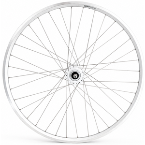 Shimano voorwiel 28 x 1 4'' aluminium zac 2000 velg - dh-c3000-3n naafdynamo - velgrem - zilver