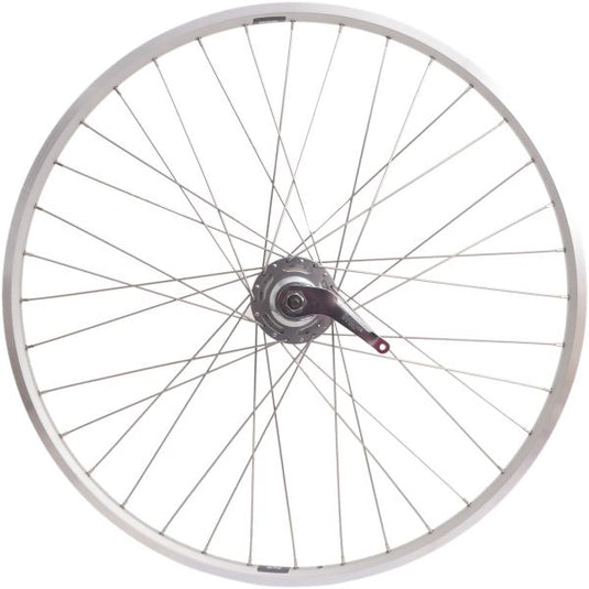 Shimano achterwiel 28 622 x 19c ryde zac19 velg met nexus 7 remnaaf - zilver