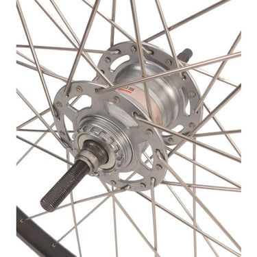 Shimano achterwiel 28'' 622-19c ryde andra 30 velg met nexus 3 naaf - zwart