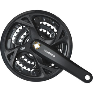 Shimano Crankstel M371 9-Sp 48X36X26 T 175Mm Zwart