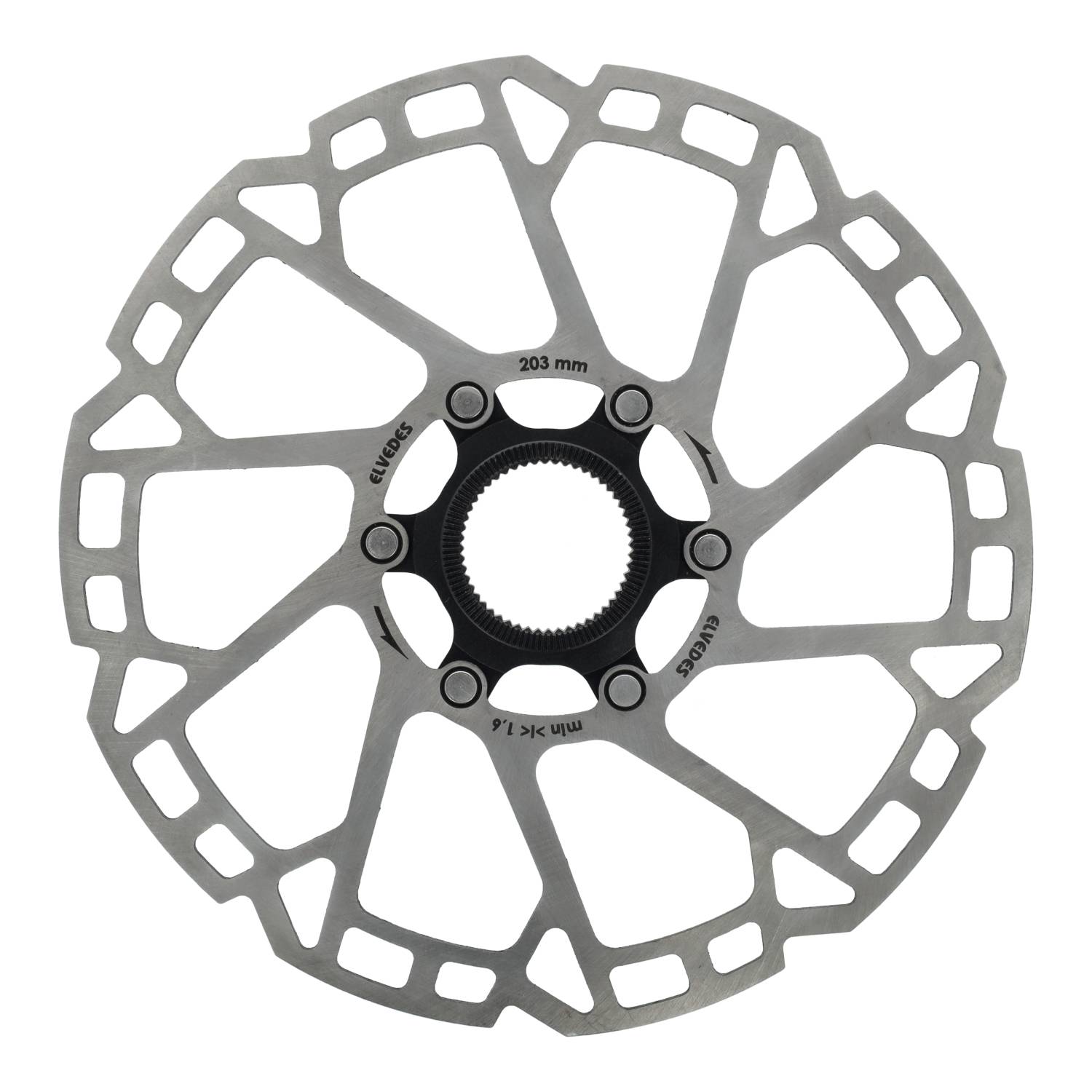 Elvedes remschijf centerlock ø203mm T=1,8mm