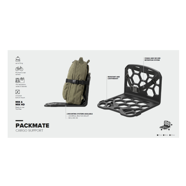 Afbeelding laden in galerijviewer, Polisport bagagedrager packmate
