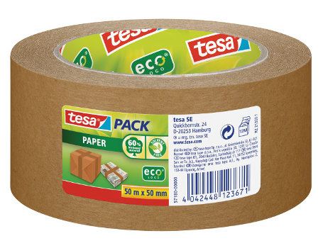 Tesa verpakkingstape bruin - 1 x 50m x 50mm
