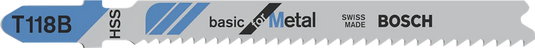 Bosch decoupeerzaagblad t118b (5st)
