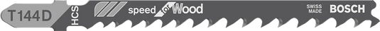 Bosch decoupeerzaagblad t144df (5st)