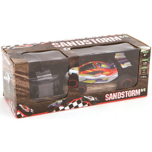 Basic sandstorm 2-kanaals 4-wheel drive rc buggy 1:18