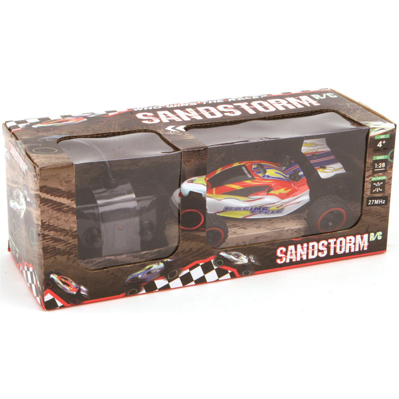 Load image into Gallery viewer, Basic sandstorm 2-kanaals 4-wheel drive rc buggy 1:18
