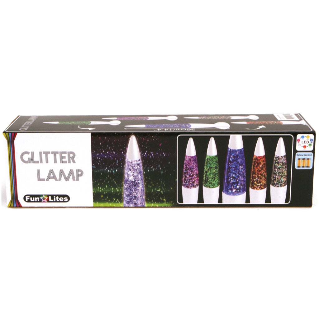 Basic fun lites glitterlamp 35 cm