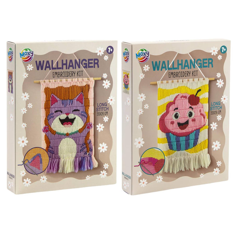 ギャラリービューアに画像をロードする, Moxy wandhanger borduurset lange steek
