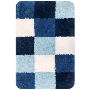 Brest badmat 60x90cm blauw