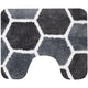 Dutch house rennes toiletmat 60x50cm grijs