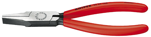 Knipex platbuigtang zwart geatramenteerd met kunststof bekleed 160 mm - 2001160