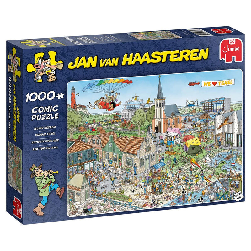 Afbeelding laden in galerijviewer, Jumbo jan van haasteren texel puzzel 1000pcs
