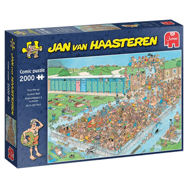 Jan van haasteren - bomvol bad - 2000 stukjes puzzel