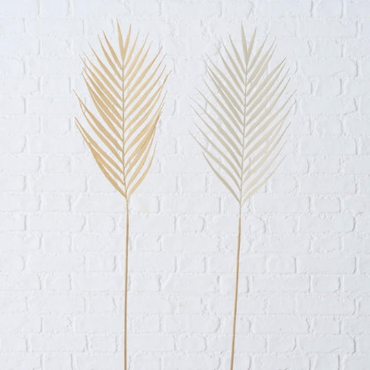 Boltze home kunsttak decotak 90cm palmblad naturel