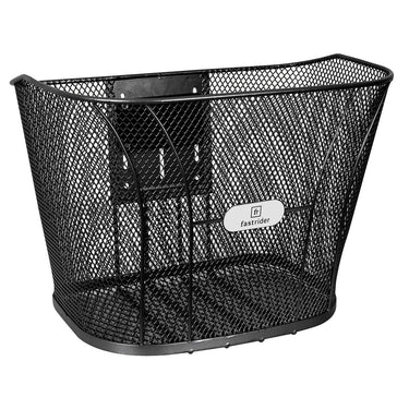 Fastrider betuwe handlebar basket black non-detachable