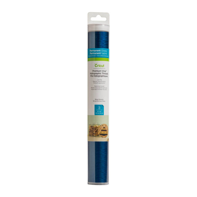 Load image into Gallery viewer, Cricut • premium vinyl holografisch draad permanent 30,5x122cm mesa
