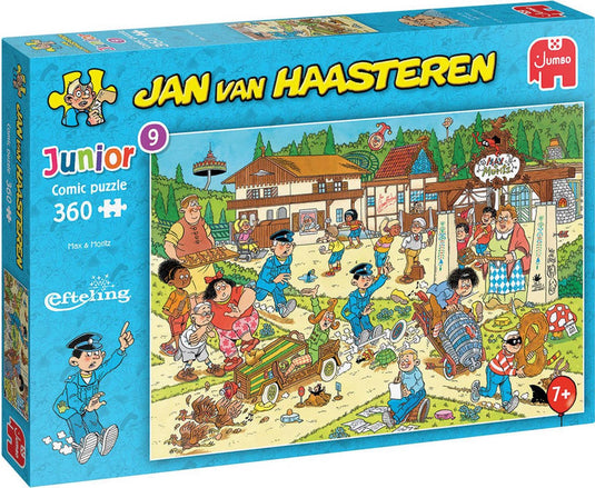 Jumbo jan van haasteren junior 9 puzzel efteling max mortiz 360pcs kinderpuzzel