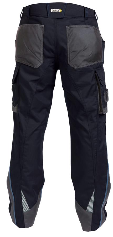 Dassy broek nova nachtblauw grijs 54