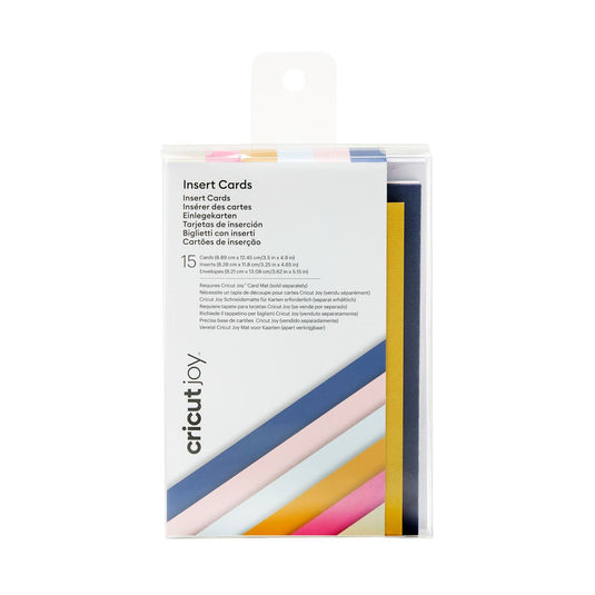 Cricut joy • insert cards sensei 12,45x8,89cm 15 vellen