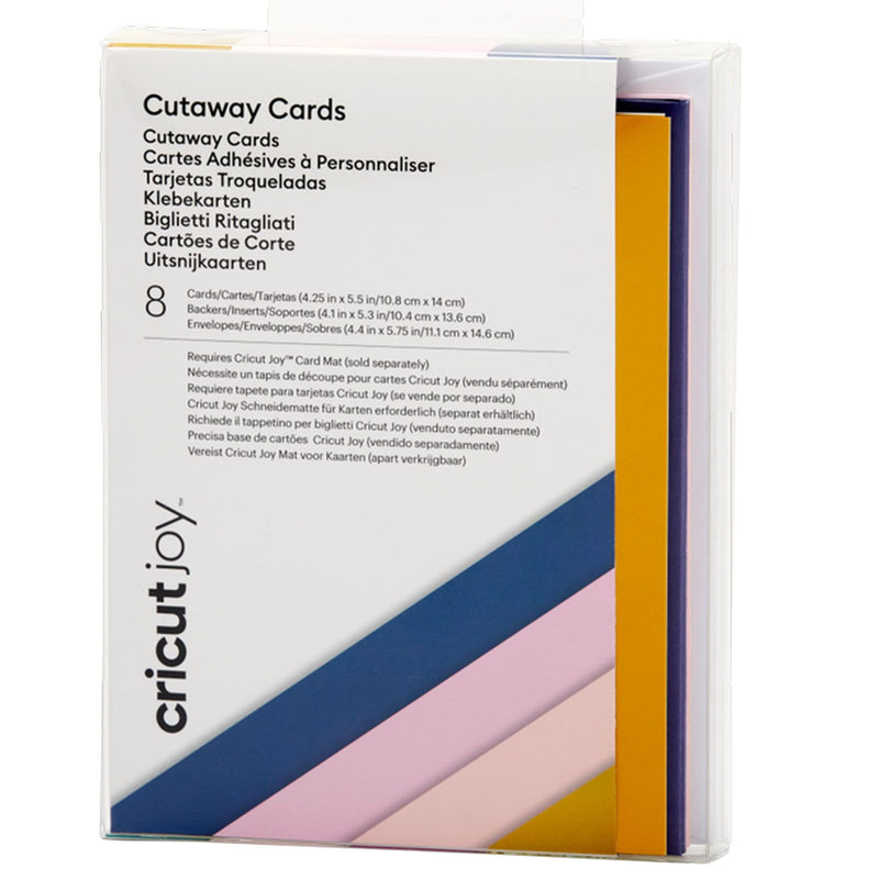 Load image into Gallery viewer, Cricut joy • cutaway cards rain 8st.
