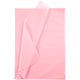 Tissuepapier, vel 50x70 cm, 17 gr, lichtroze, 25 vel 1 doos