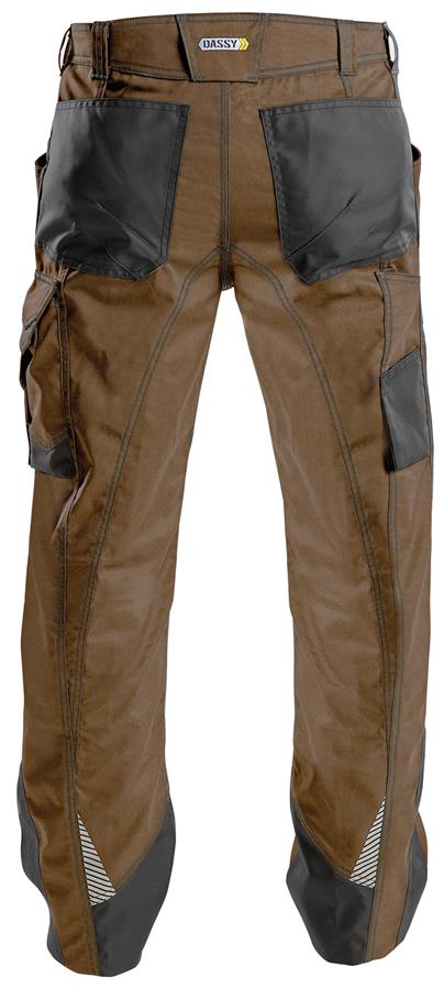 Dassy broek spectrum bruin grijs 56