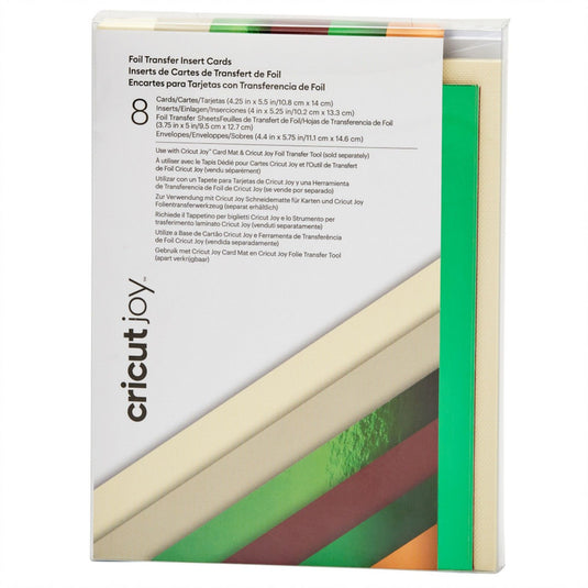 Cricut joy • insert cards foil cameron 10,8x14cm 8st