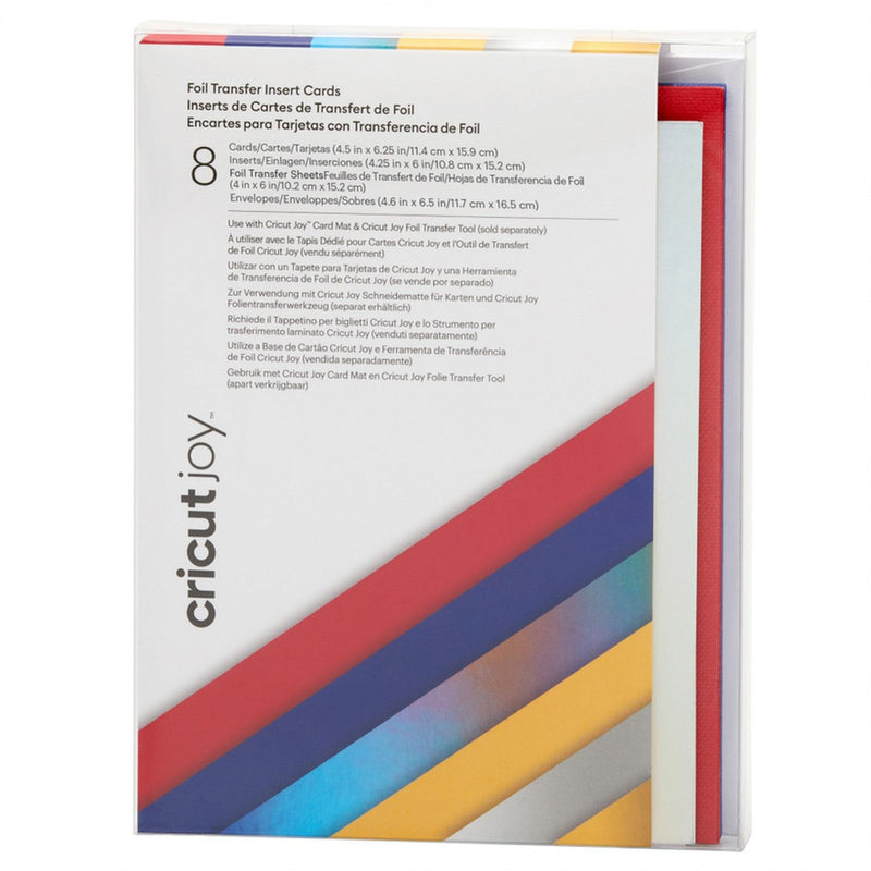 Load image into Gallery viewer, Cricut joy • insert cards foil celebration a6
