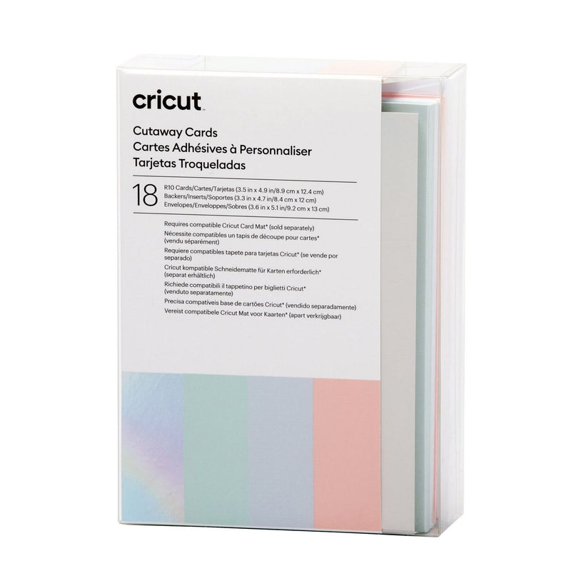 Load image into Gallery viewer, Cricut • cut-away cards pastel r10
