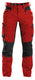 Dassy broek helix p k rood zwart 52