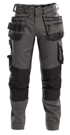 Dassy broek flux p k grijs zwart 48