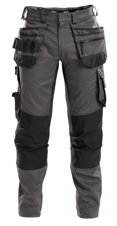 Dassy broek flux p k grijs zwart 54