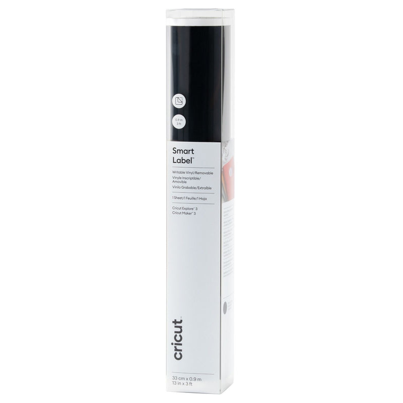 Load image into Gallery viewer, Cricut • smart label removable writable vinyl 91x33cm black
