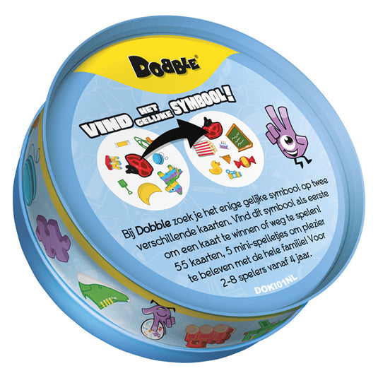 Asmodee dobble kids kaartspel 5 in 1 spel