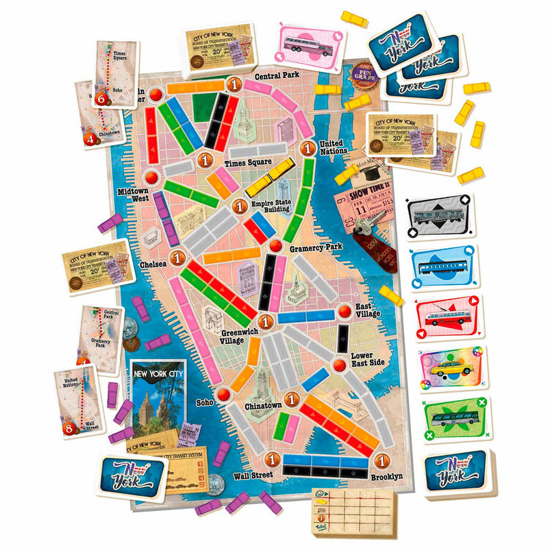 Load image into Gallery viewer, Asmodee ticket to ride new york bordspel

