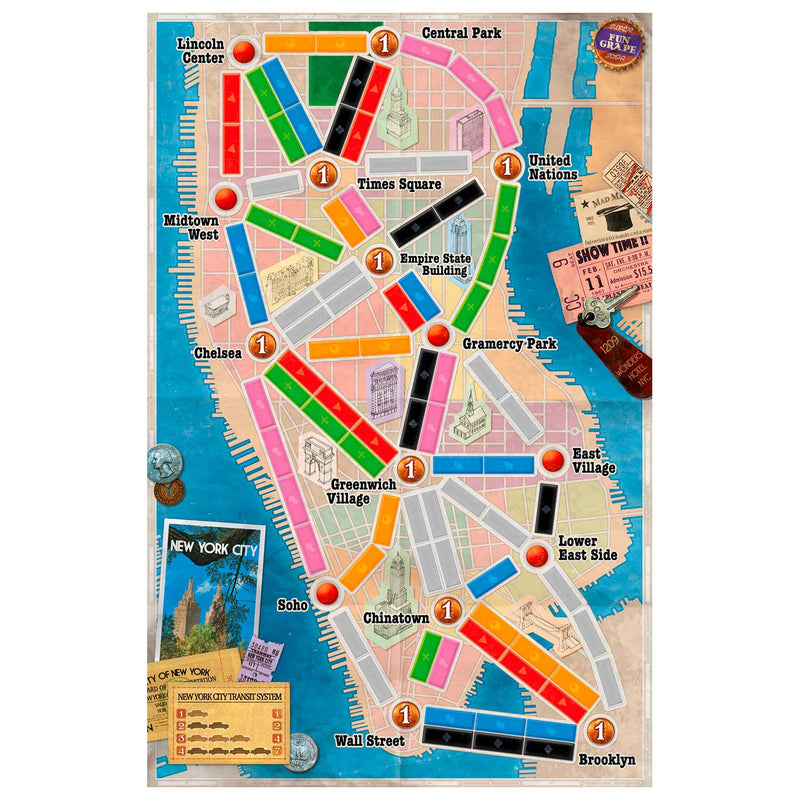 Load image into Gallery viewer, Asmodee ticket to ride new york bordspel
