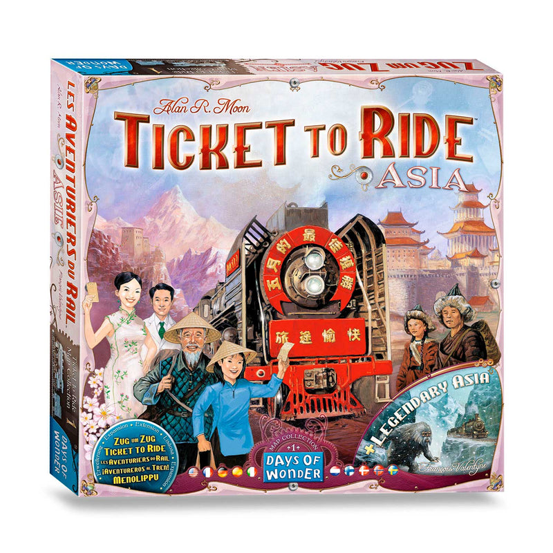 Load image into Gallery viewer, Asmodee ticket to ride azië bordspel
