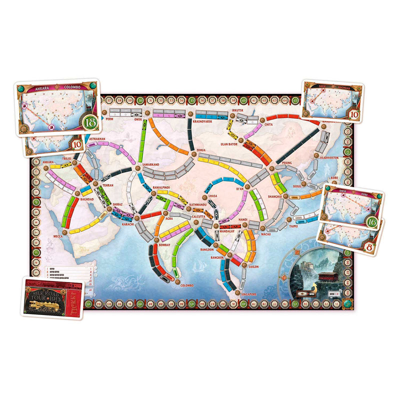 Load image into Gallery viewer, Asmodee ticket to ride azië bordspel
