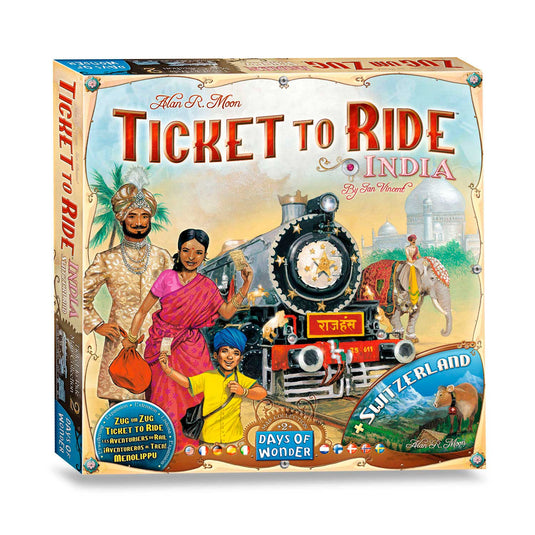 Asmodee ticket to ride india bordspel