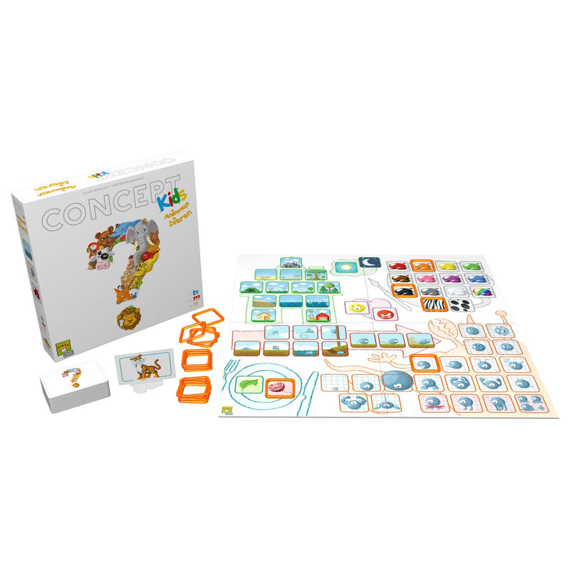 Afbeelding laden in galerijviewer, Repos production concept kids dieren - educatief bordspel voor 4+ jaar

