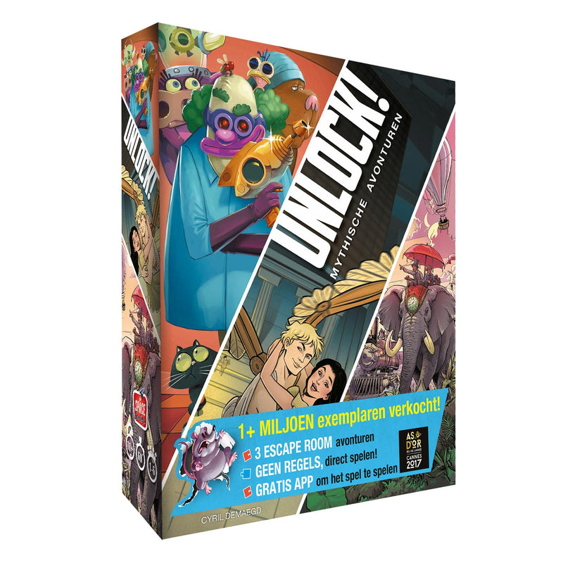 Load image into Gallery viewer, Asmodee unlock! 8 mythische avonturen
