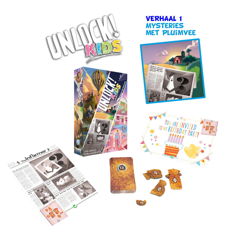 Load image into Gallery viewer, Asmodee Unlock! Avonturen van Detectives
